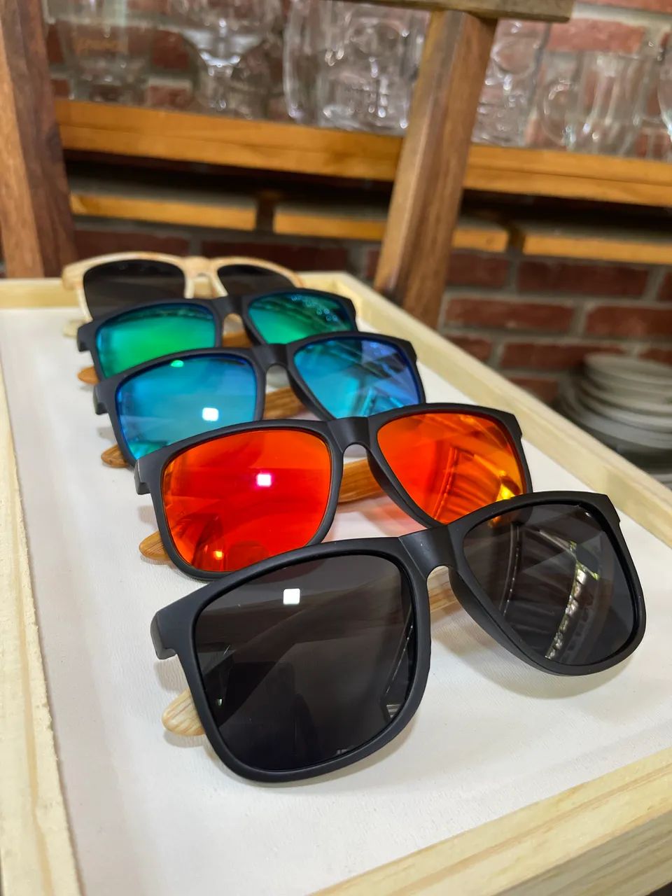 Óculos de sol - Linha madeirado