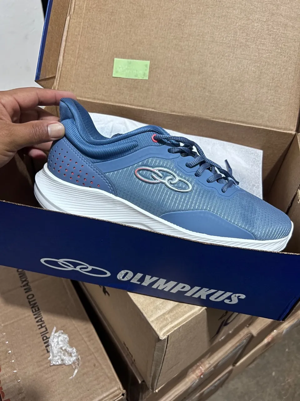 Tênis Olympikus Azul - Conforto e Estilo!