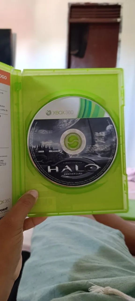 Jogos para Xbox 360 - Halo e Minecraft! ORIGINAIS