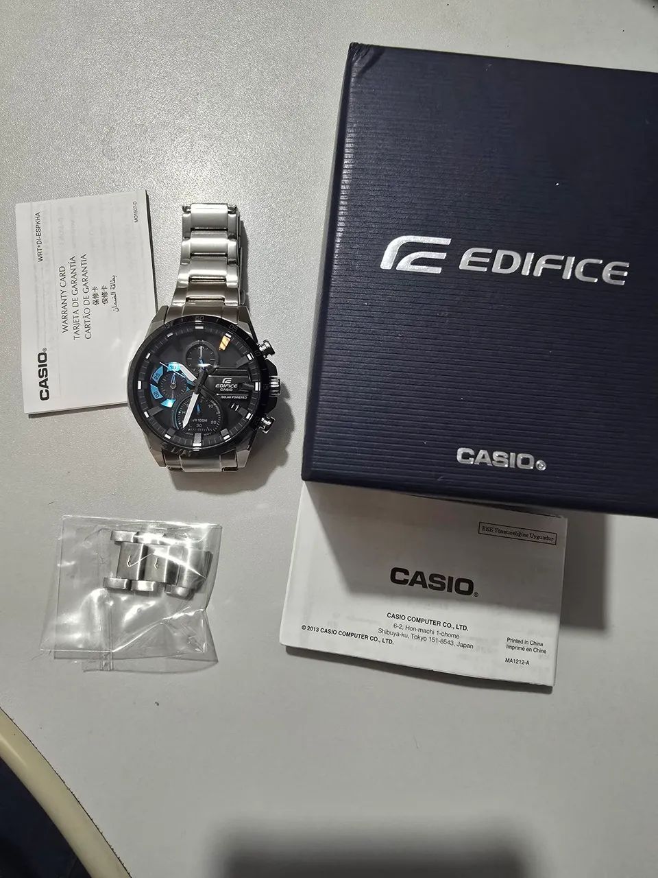 Relógio Casio Edifice Solar Masculino - Foto 3