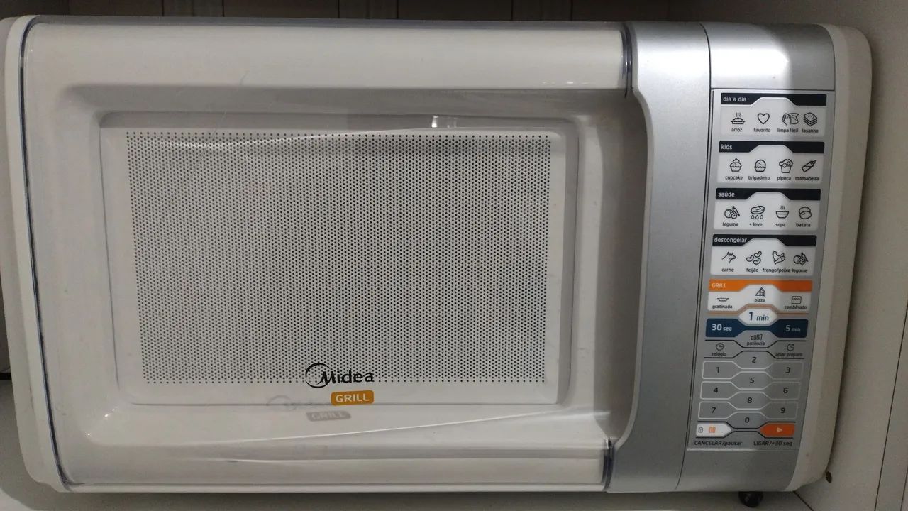 Microondas Midea - Retirada de peças 