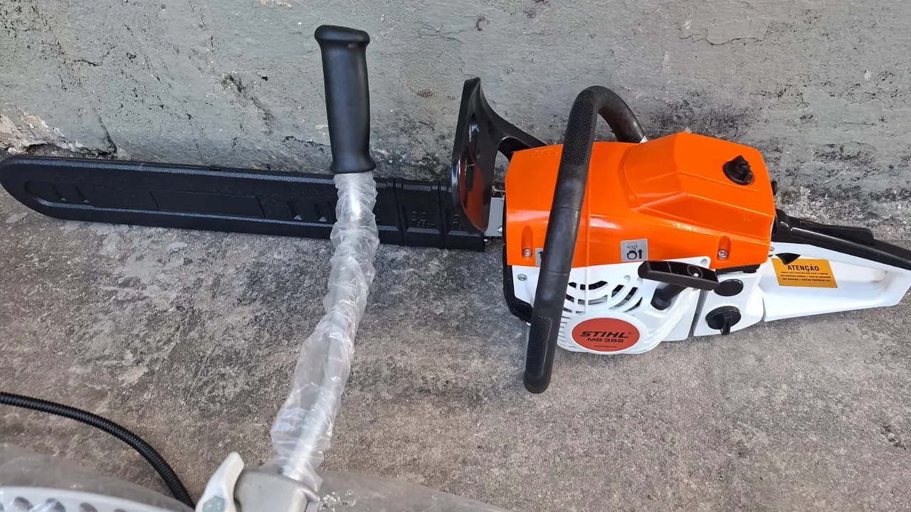 Motosserra Stihl MS 382 - Potência e Eficiência!