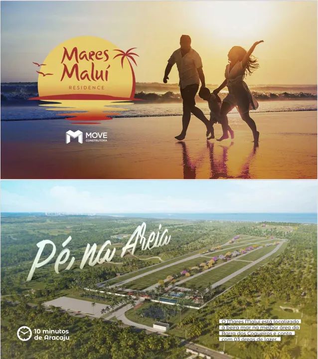 Lote a venda na barra dos coqueiros +