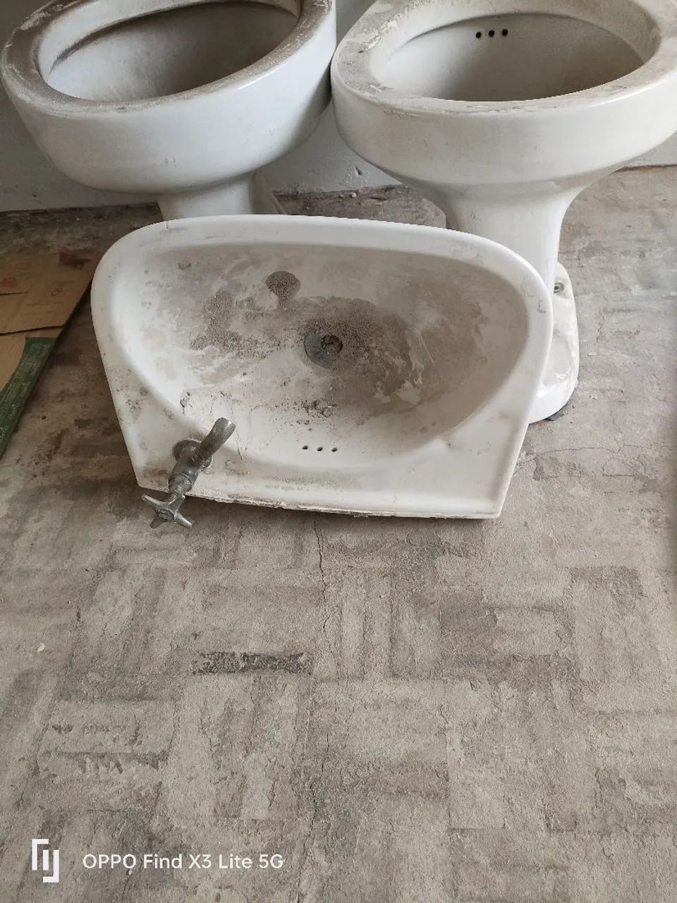 Kit banheiro vaso lavabo e bidê  - Foto 2