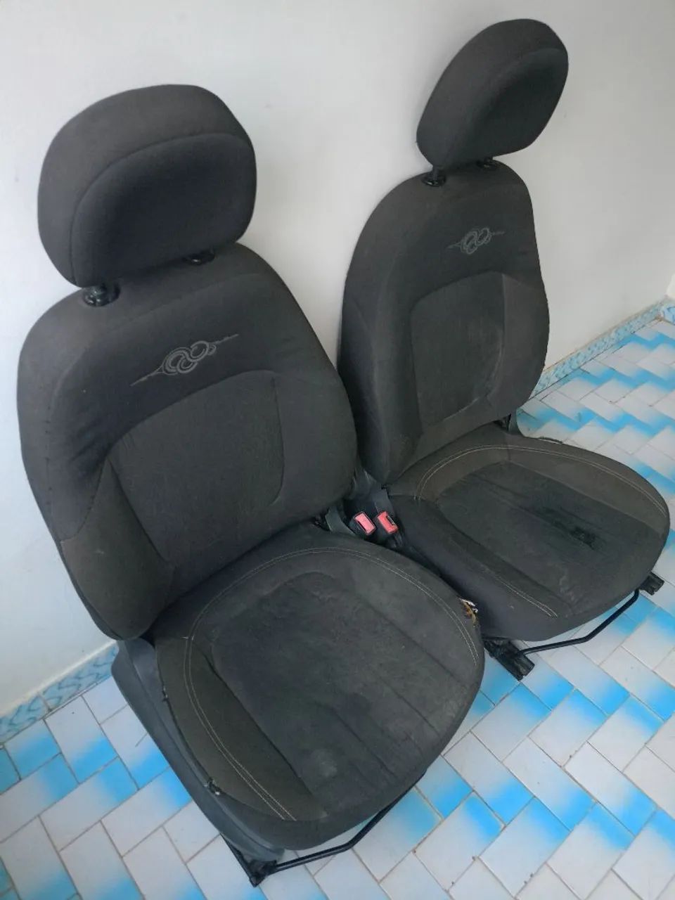 Par de bancos dianteiros para Fiat Siena  - Foto 3