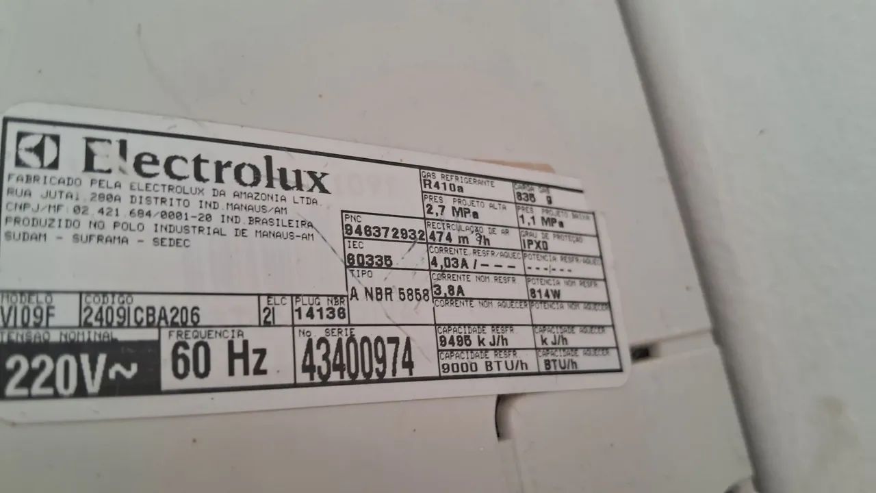 Ar Condicionado Split Springer / Eletrolux - Foto 4