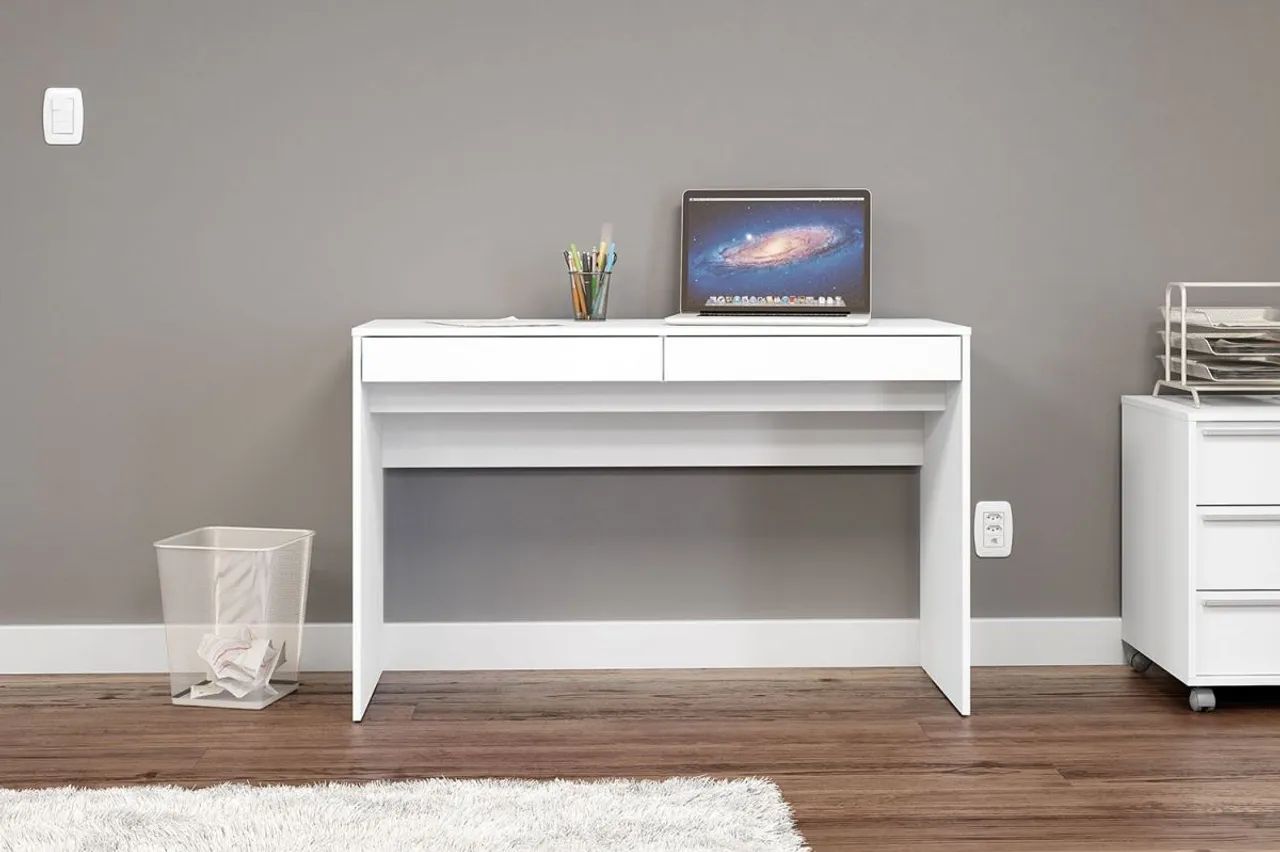 Mesa para computador 2gavetas 1.20 ampla 