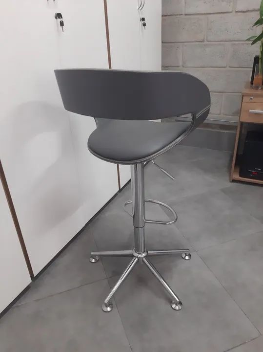 Banqueta Londrina Cinza - Foto 4