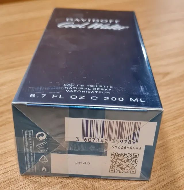 Perfume Coll Water Davidoff 200ml - Foto 2