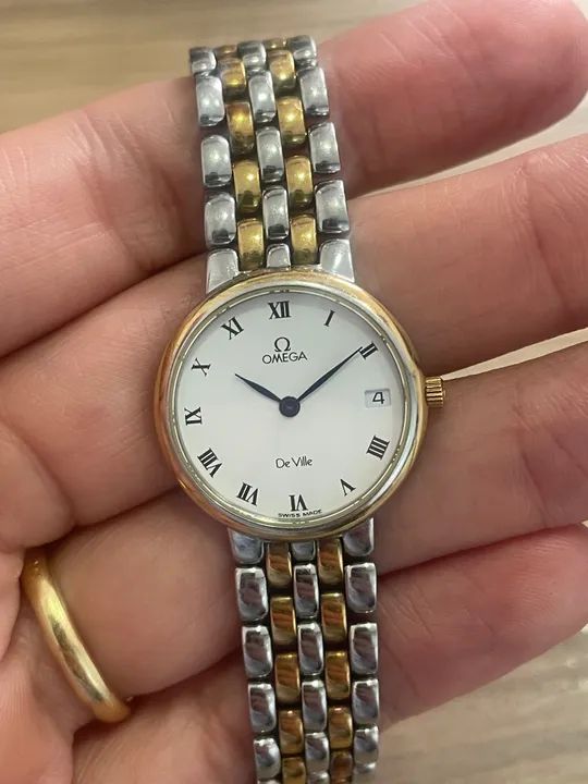 Relógio Omega De Ville feminino todo original 