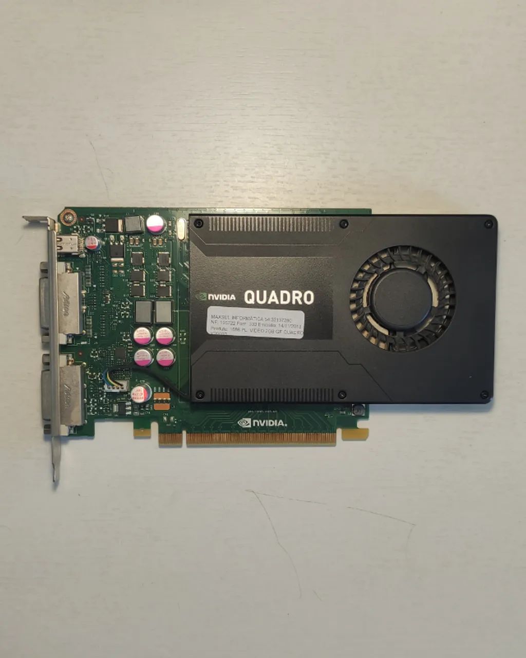 Placa de vídeo NVIDIA Quadro K2000D 2GB - Foto 2