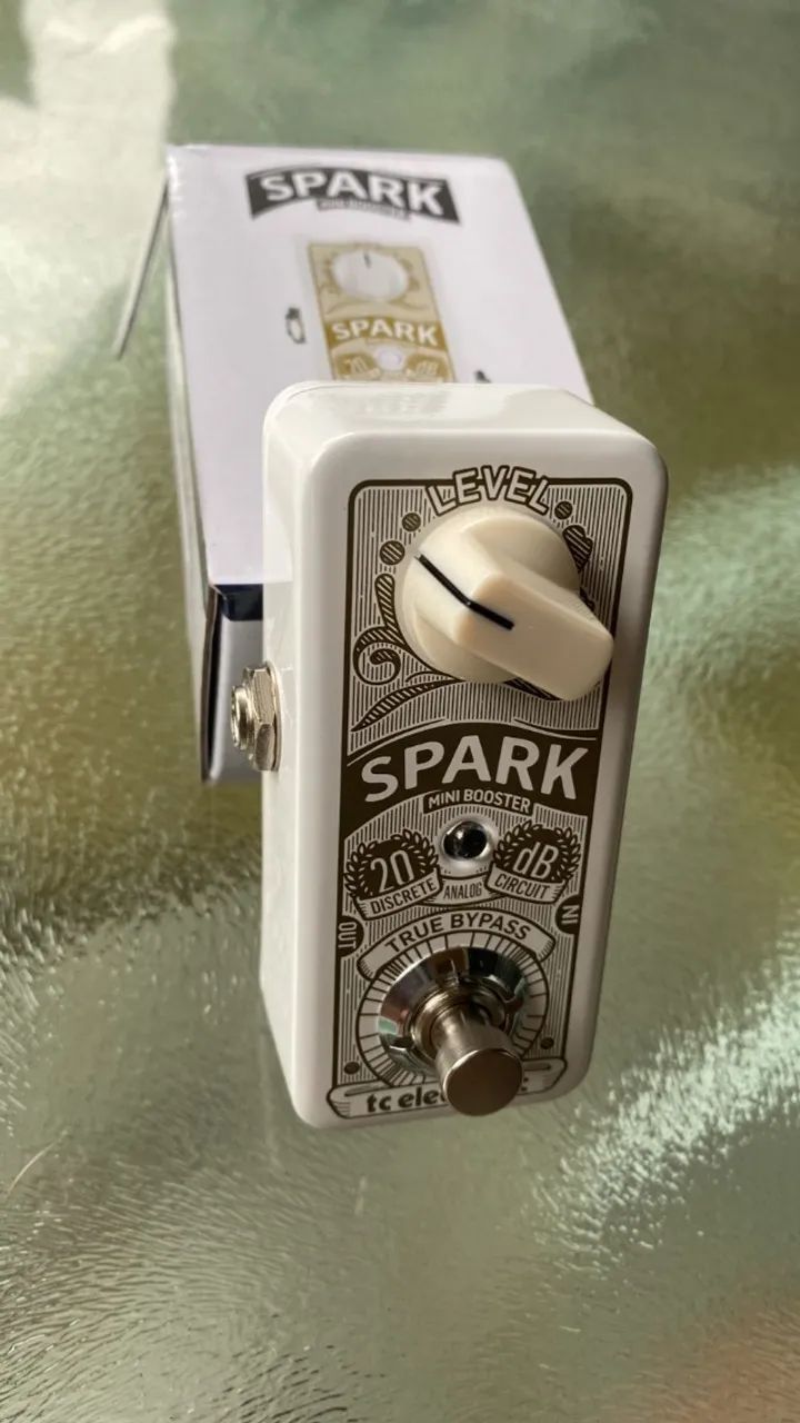 Pedal TC ELECTRONIC SPARK MINI BOOSTER - novinho sem uso