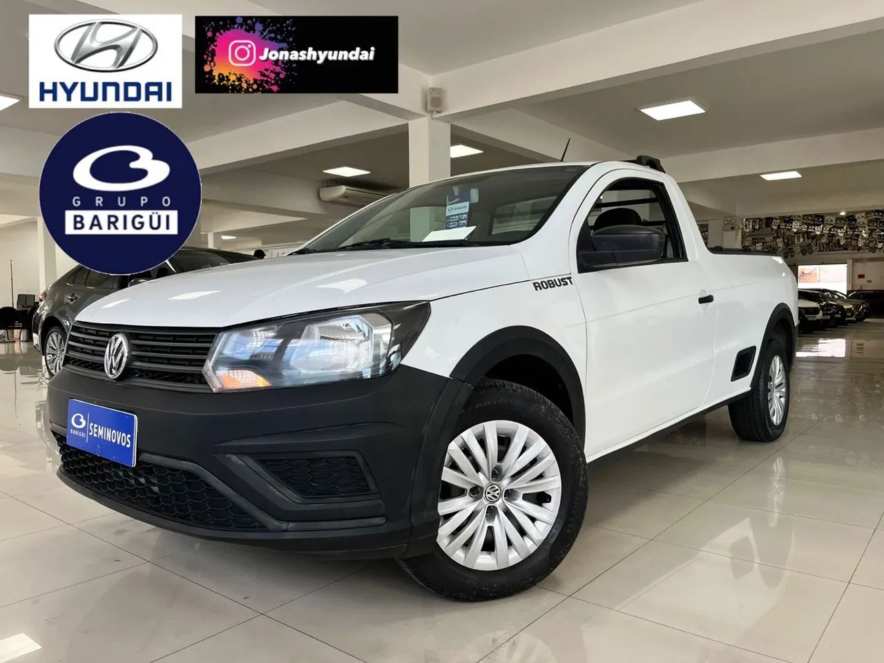 SAVEIRO ROBUST G6 1.6 8v 2021 COM 65 MIL KM!!! VISTORIA CAUTELAR APROVADA 
