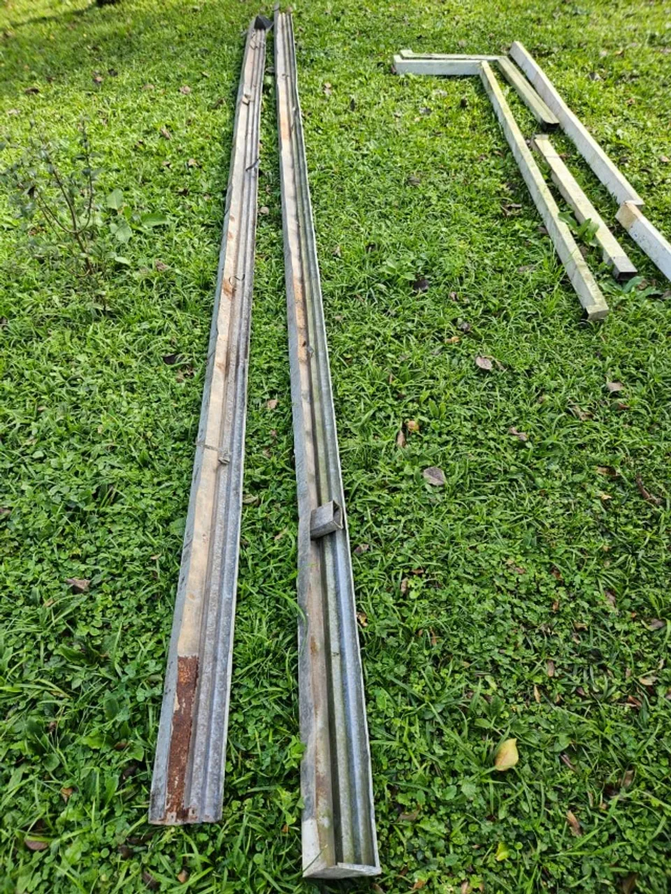 Calhas usadas 11 metros