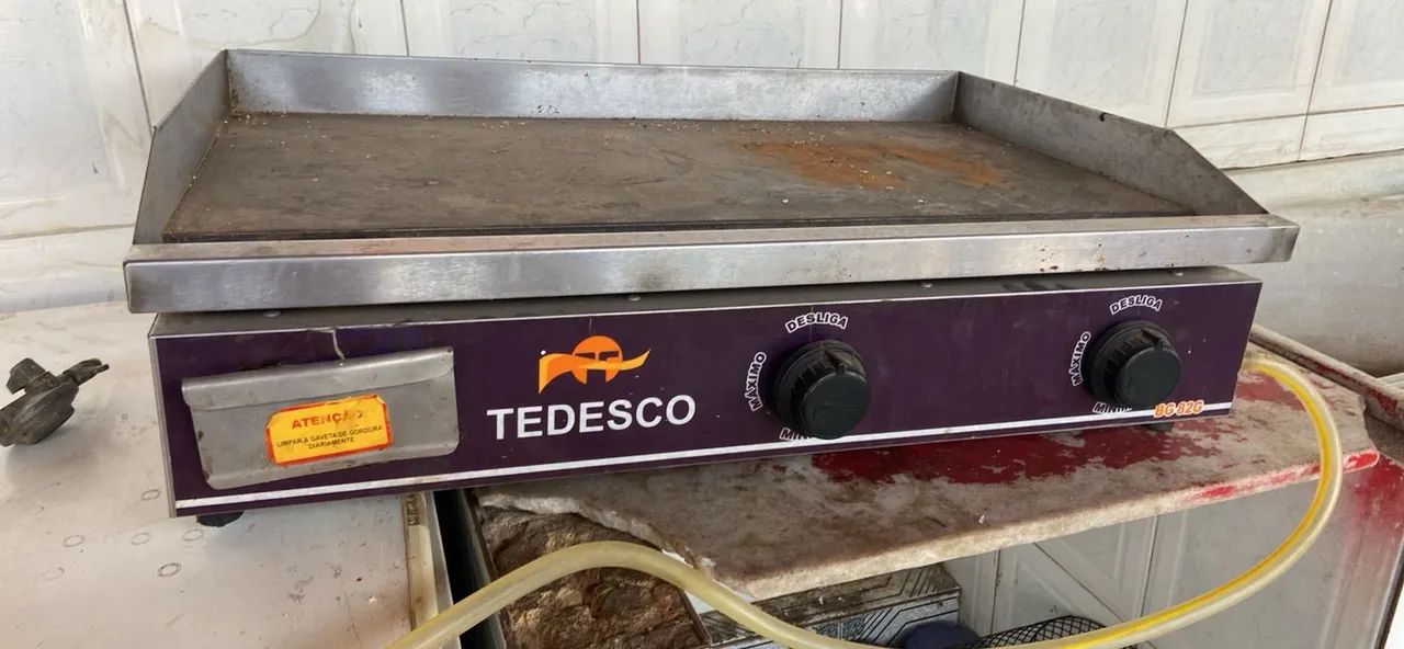Chapa a Gás Tedesco - Profissional - Foto 2