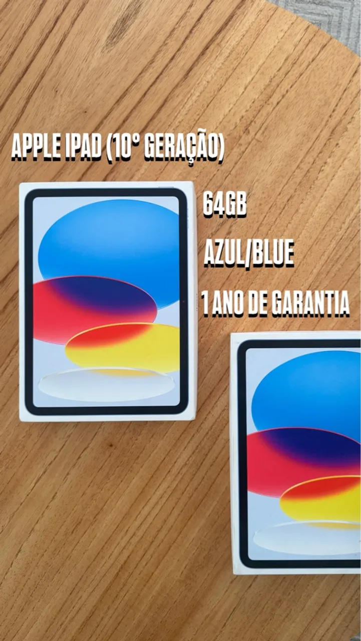 APPLE IPAD (10° GERAÇÃO) 64GB (LACRADO)