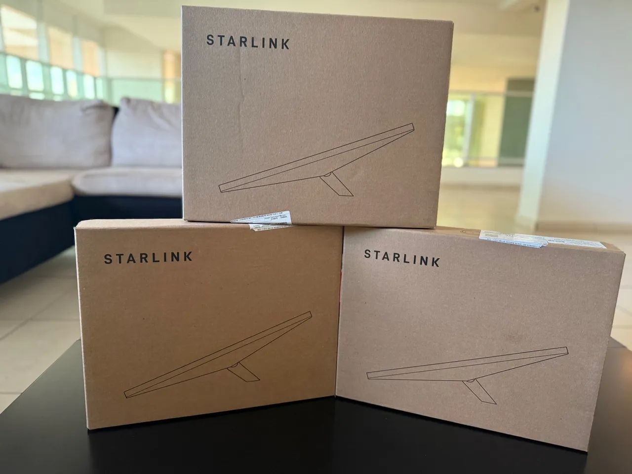 Antena de Internet Via Satélite StarLink Mini (Lacrada)