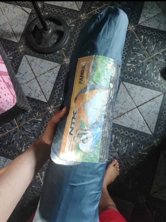 BARRACA PANDA 4 PESSOAS NOVINHA