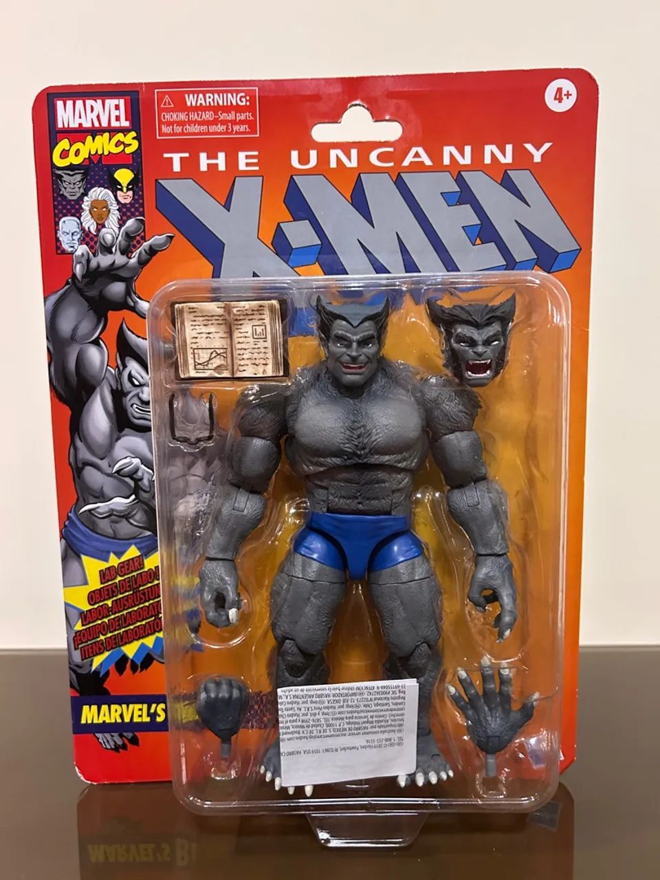 Marvel Legends Fera Cinza Grey Beast X-Men Retrocarded - Foto 5