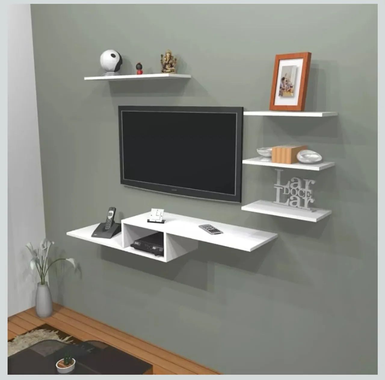 Rack de parede (rack suspenso)