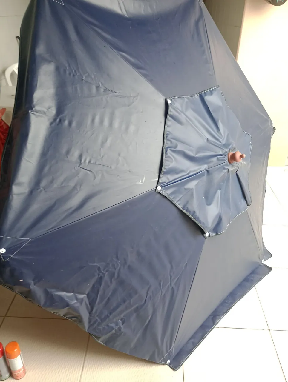 Ombrelone azul marca BEL