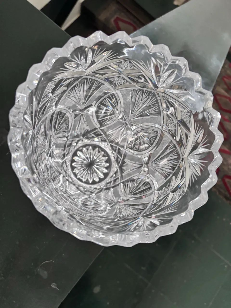 Vaso de Cristal Antigo  - Foto 5