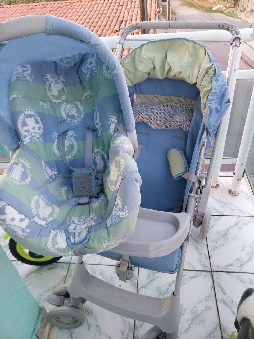 Carrinho Galzerano + Bebê Conforto Novos