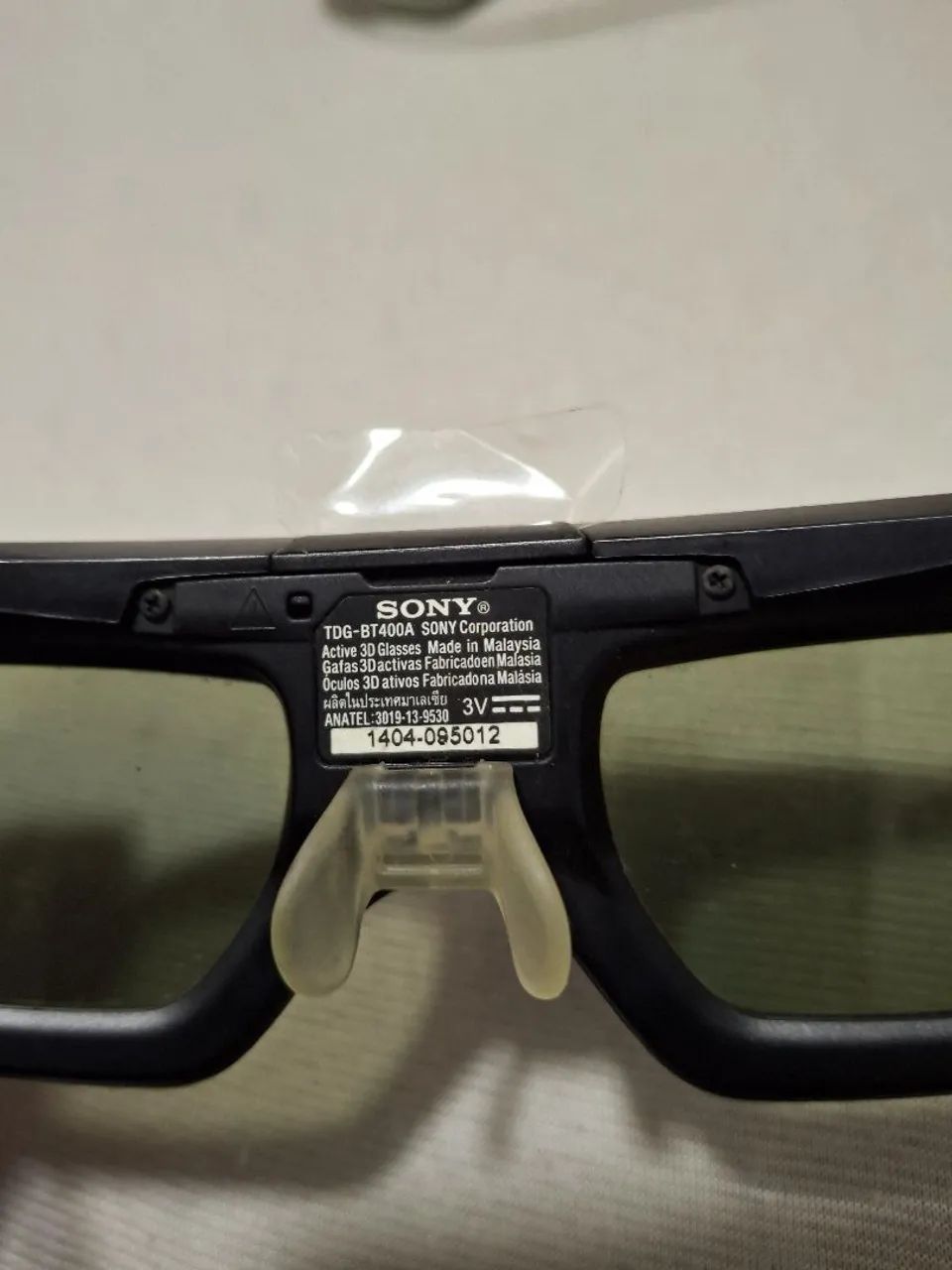 Óculos 3D Sony Para TV (modelo: tdg-bt400a) - Foto 2