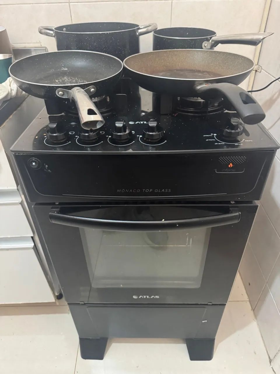 Fogão + Kit panelas + filtro