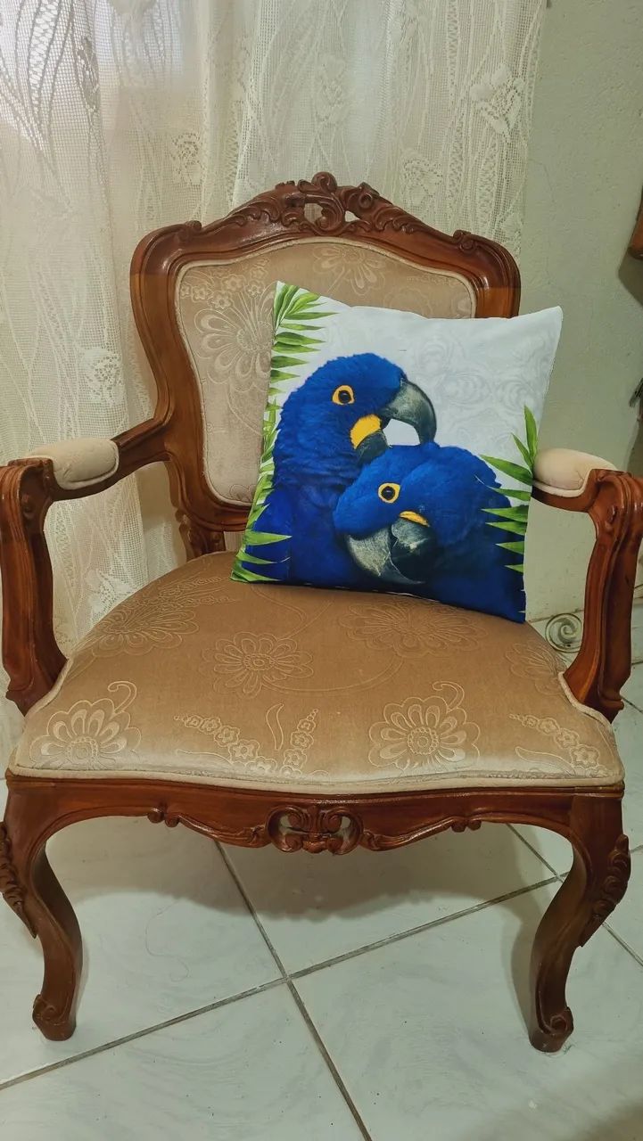 Poltrona Clássica Luiz XVII