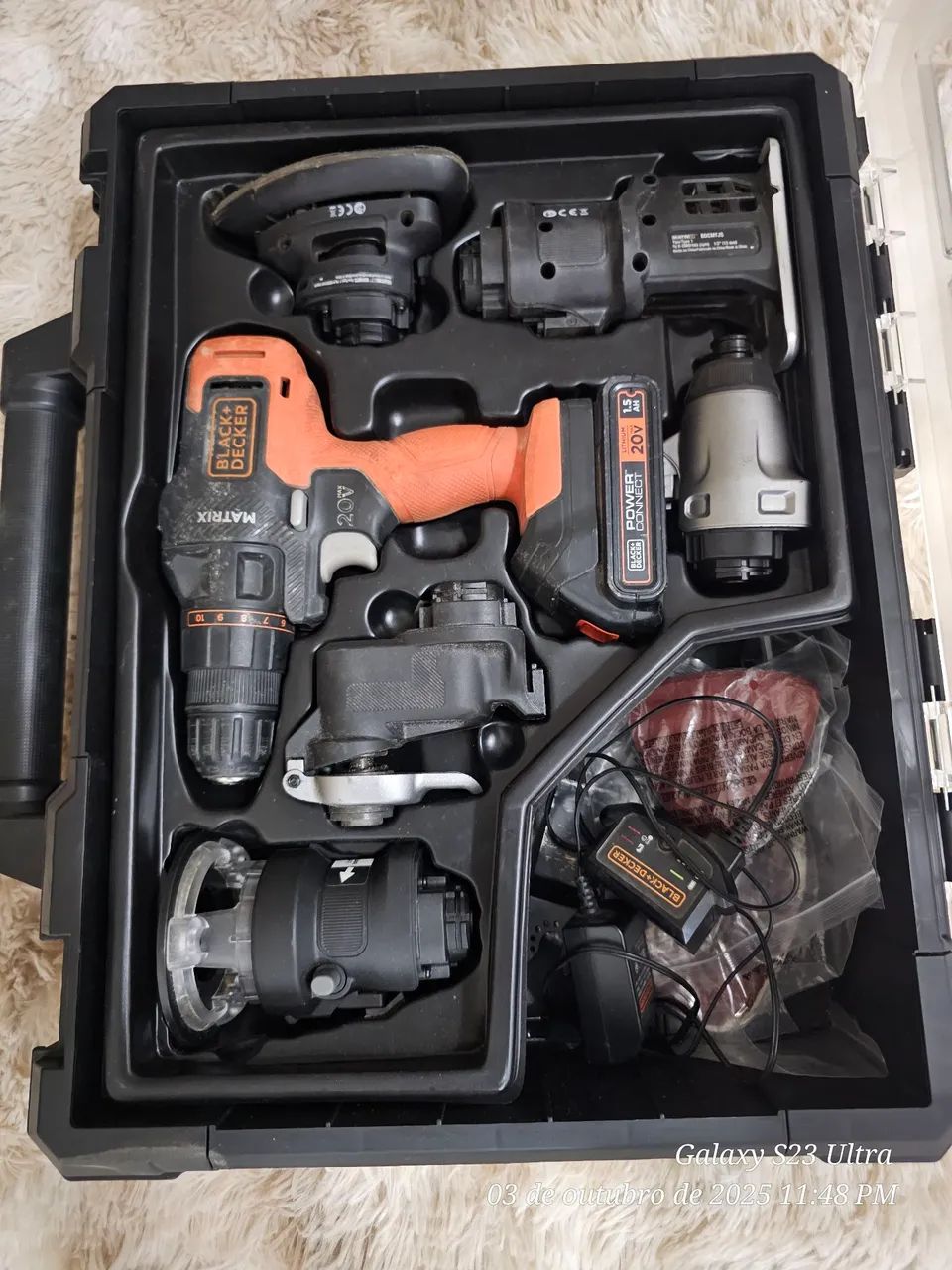 Kit Ferramentas Black+Decker Matrix 20V - Foto 2