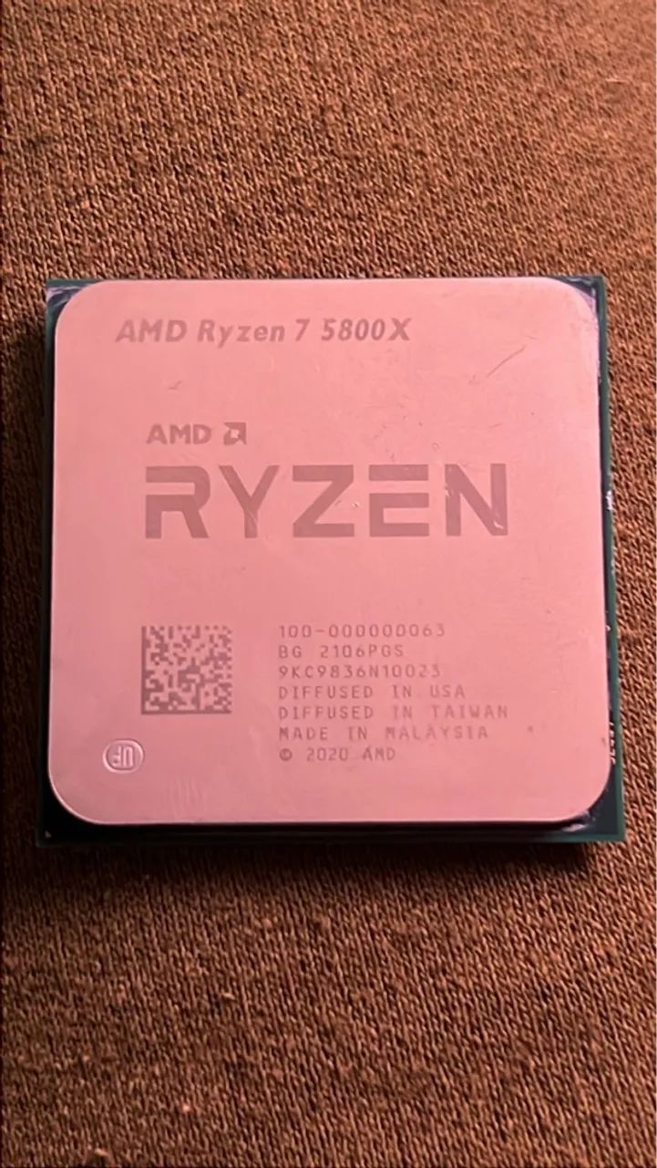 AMD Ryzen 7 5800X - Processador de alto desempenho
