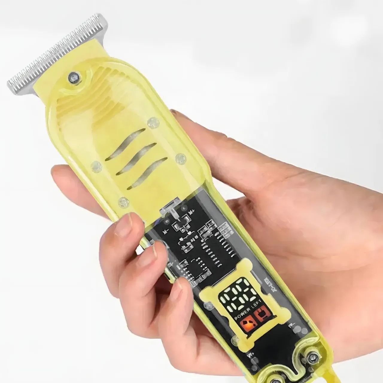 Máquina De Cortar Cabelo Profissional Usb + Kit Completo