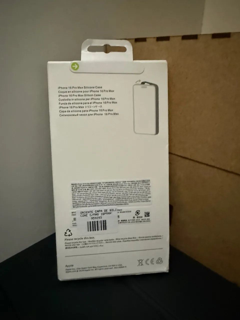 Capa Silicone iPhone 16 Pro Max MagSafe - Foto 2