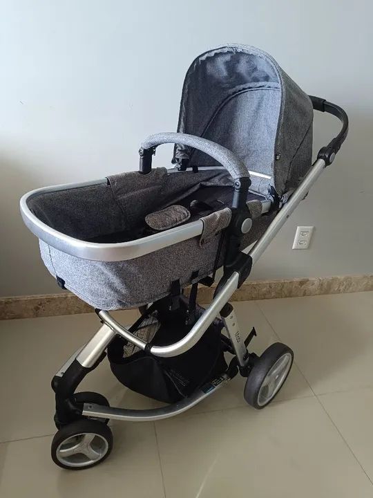 Carrinho Moisés e bebê conforto-Safety 1st / Novíssimos (Oportunidade)<br> - Foto 3