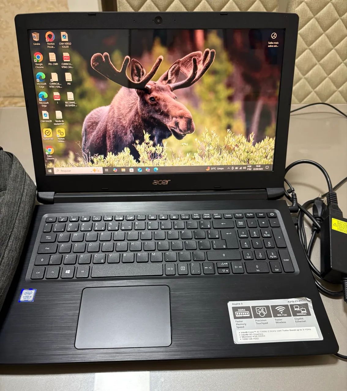 Notebook Acer 3 ( 4GB 128 SSD )  - Foto 4