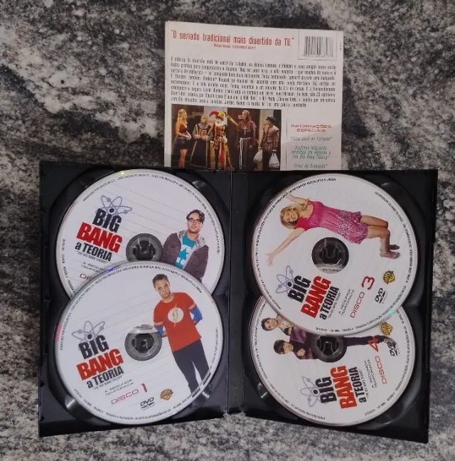 DVD Big-Bang -  A Teoria ( 2a. Temporada - 04 discos ) - Foto 3