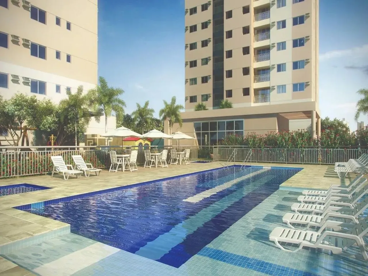 Apartamento no Condomínio Paradise Sky - Dom Pedro
