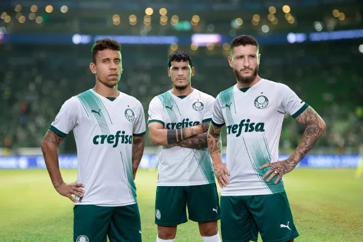 Camisa Oficial Palmeiras Puma 2023, tamanho 2GG (57x79cm). - Foto 5