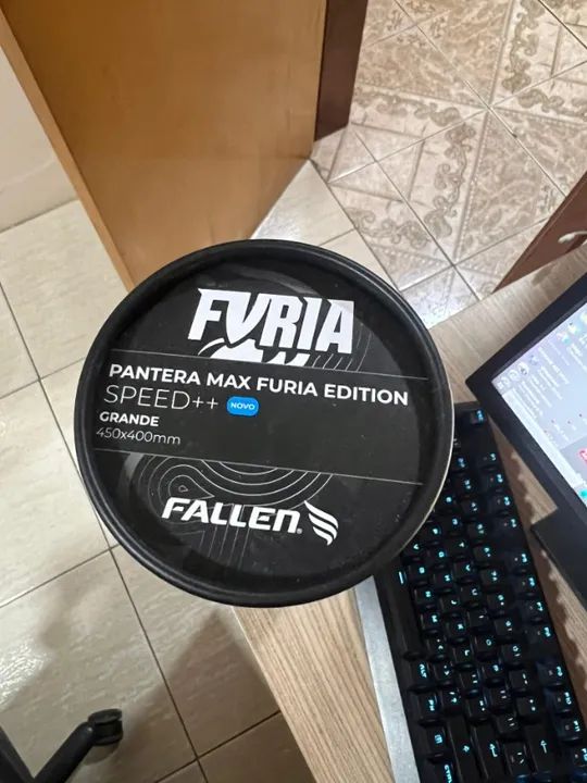 Mousepad ASSINADO pelo Fallen - Furia Edition Speed++ Grande 45X40