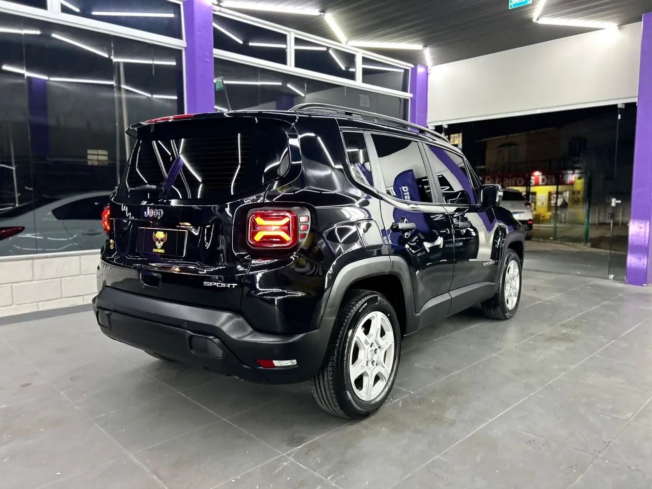 JEEP RENEGADE SPORT T270 1.3 TURBO 4X2 FLEX AUT Única dona, Revisada com garantia  - Foto 5