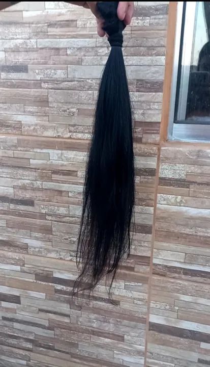 Cabelo humano brasileiro - Perfeito para alongamento  - Foto 2