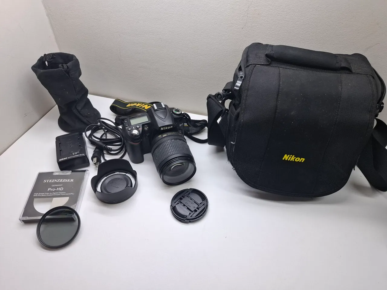 Câmera Nikon D90 Completa com Acessórios