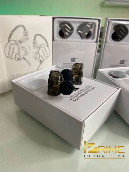 Fone de ouvido Kz Zsn Pro Retorno de Palco - Fazemos Entregas  - Foto 3