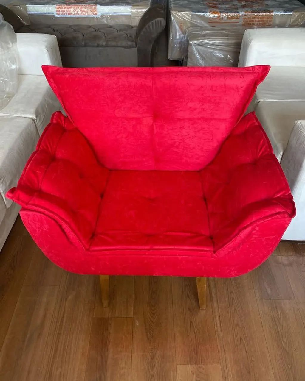 Poltrona opalla individual  - Conforto e Estilo