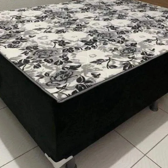 Cama Box casal na promoção *zap