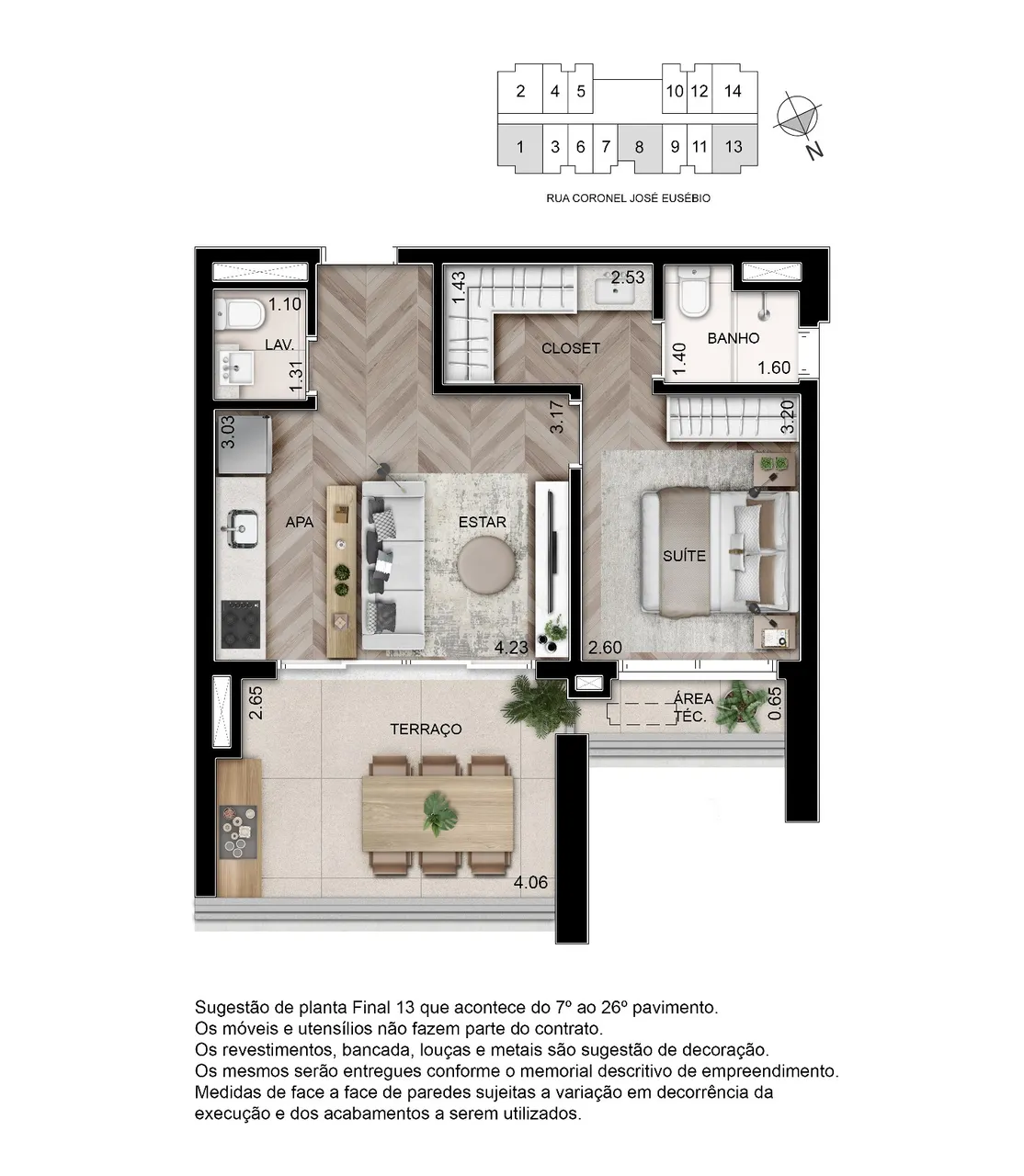Apartamento com 2 Quartos à venda, 53m² - Higienópolis