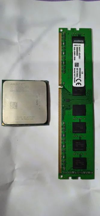 Vendo Fx 4300 e memoria ram DDR3 4Gb