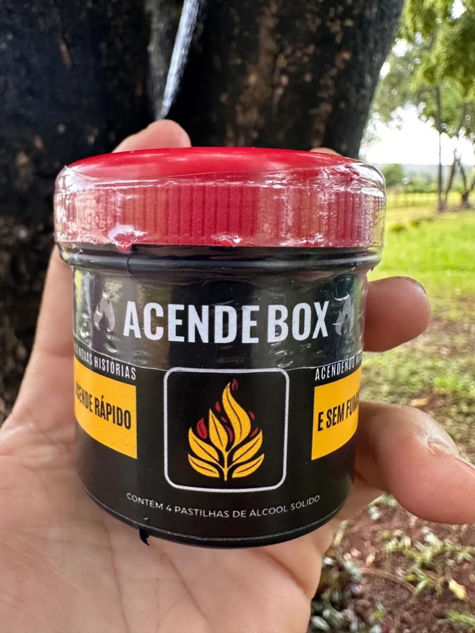 Acendedor Acende Box - Pastilhas de Álcool Sólido