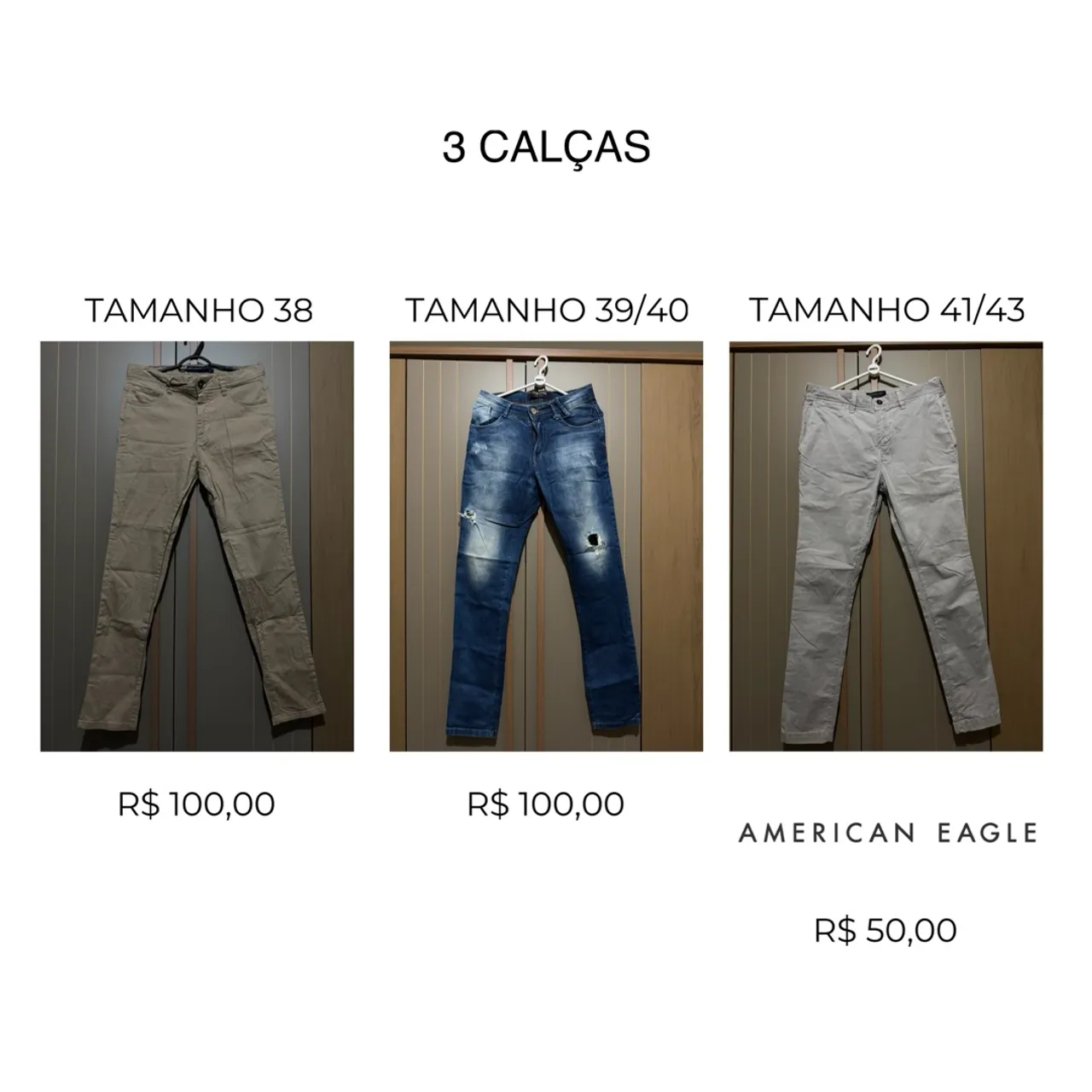 CAMISA, CALÇA, E TENIS MASCULINO